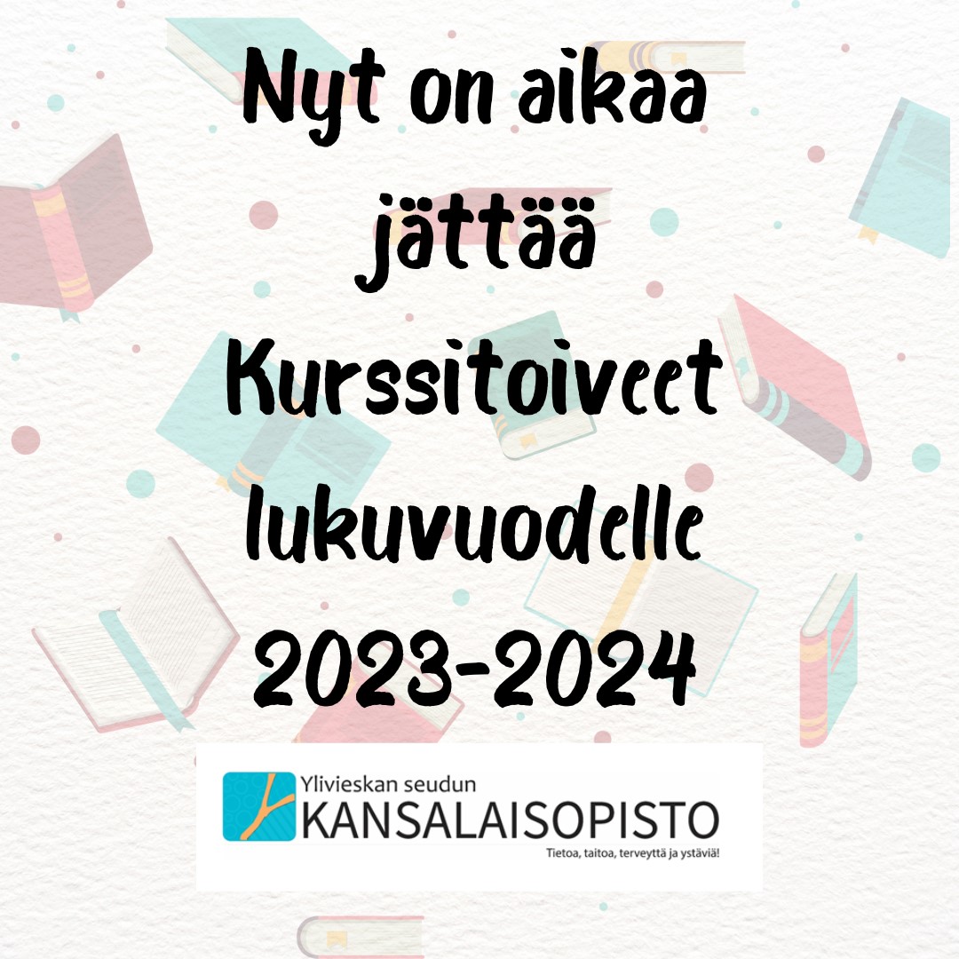 Kurssitoiveet kansalaisopistolle
