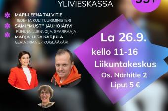 Seudulliset seniorimessut 55+ Parhaat vuotesi!