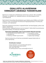 Virkeästi arjessa -toimintaan osallistuminen
