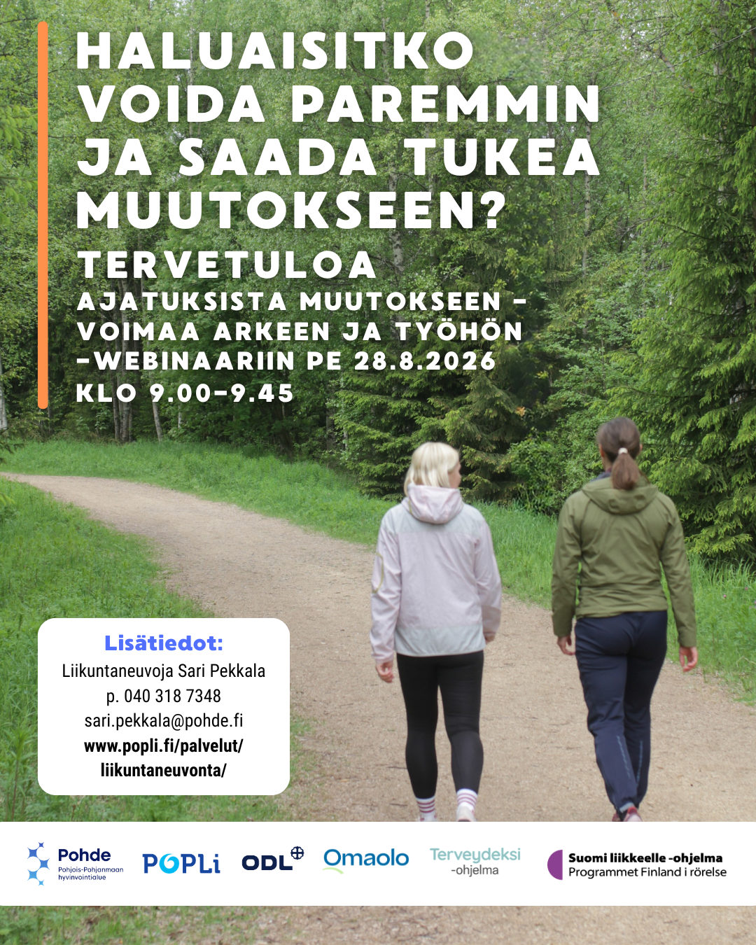 Ajatuksista muutokseen - voimaa arkeen ja työhön - webinaari