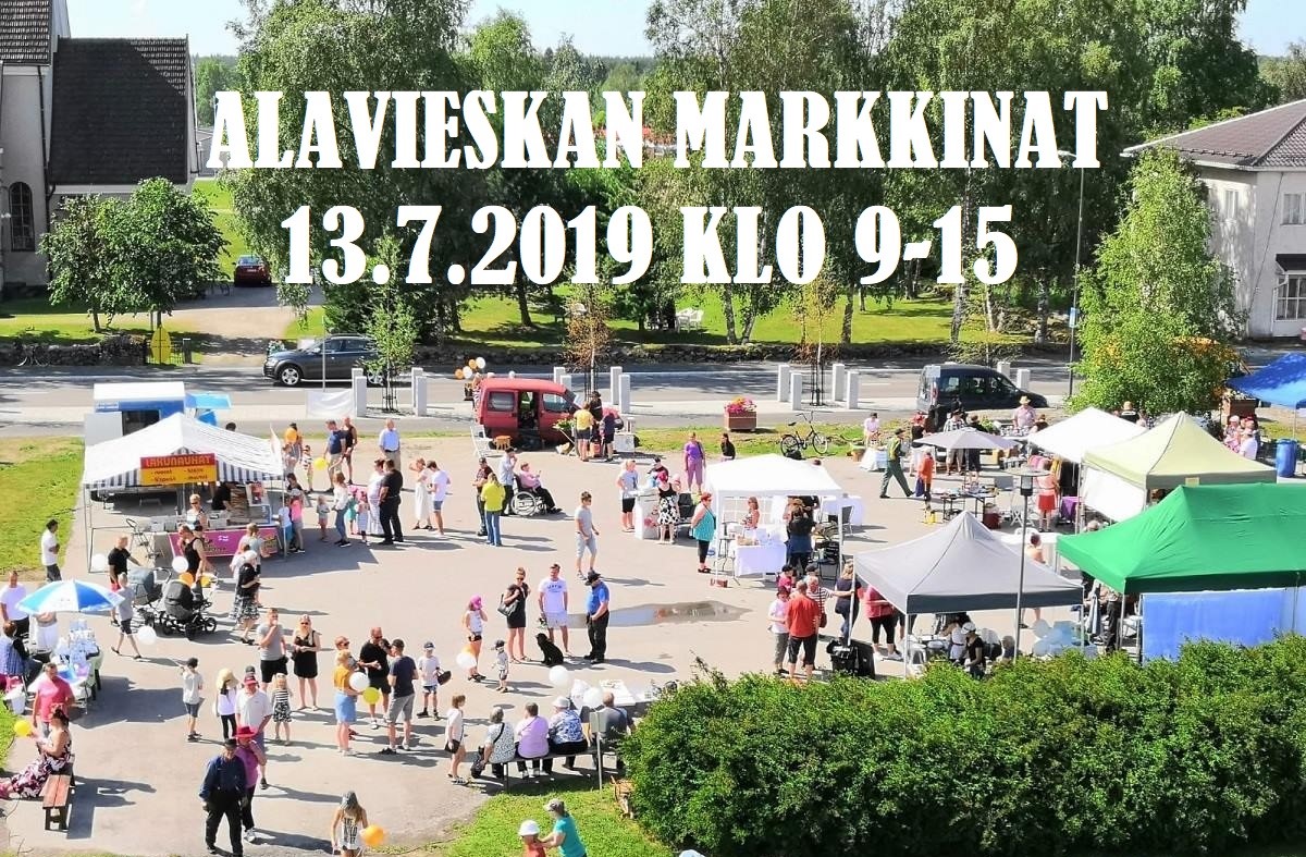 Alavieskan markkinat torilla