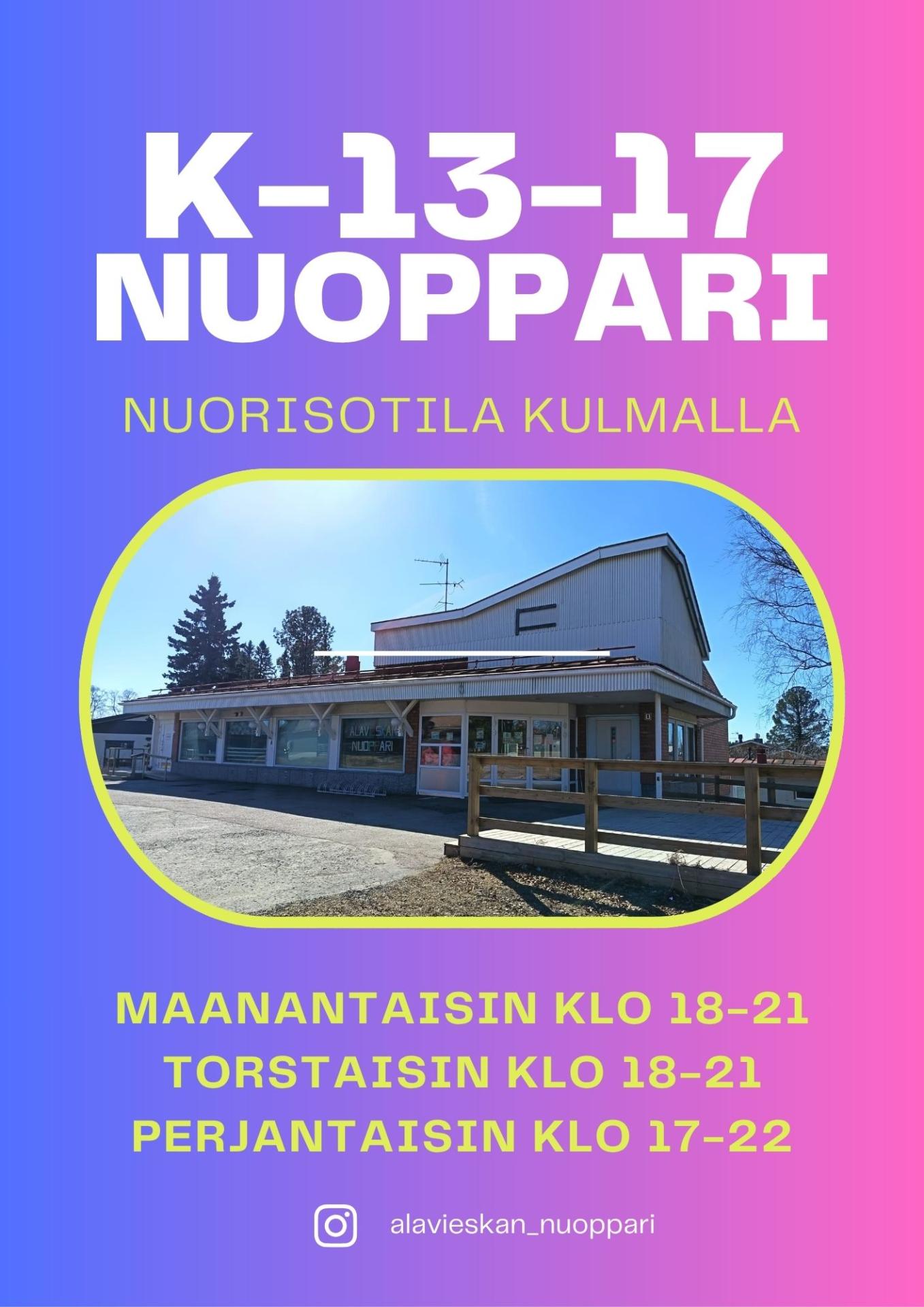 kuvassa on mainos nuopparin toiminnasta